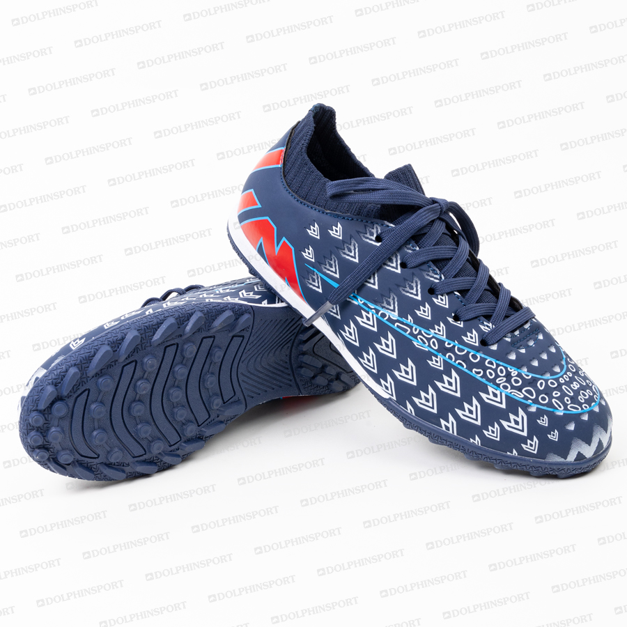 Бутсы футбольные KR-114 темно-синие