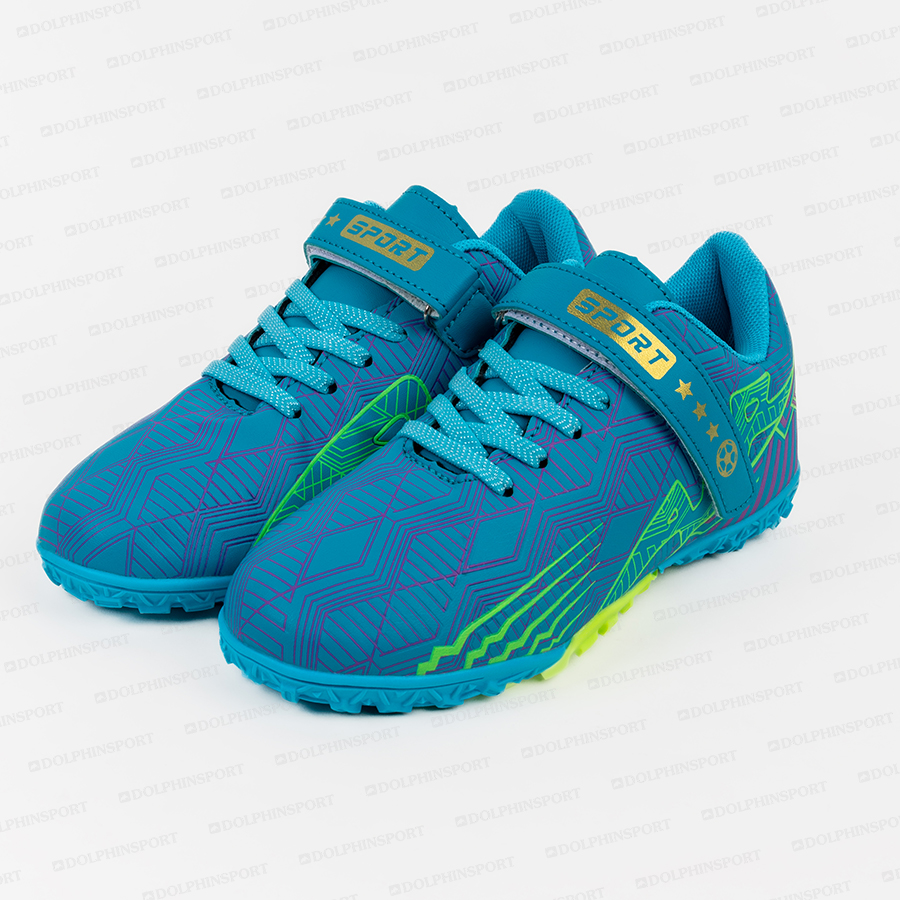 Бутсы футбольные KR-186 бирюзовый