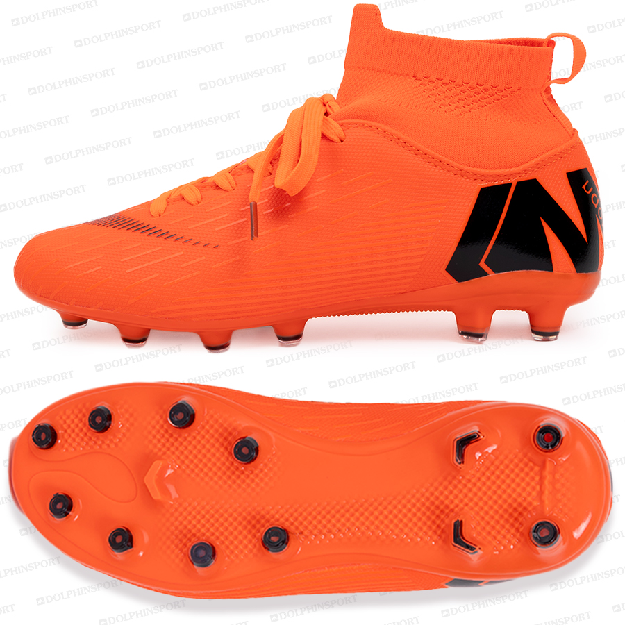 Бутсы футбольные KR-142/2 оранжевый