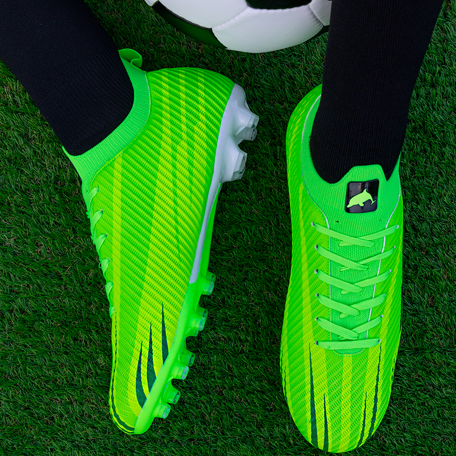 Бутсы футбольные KR-207 зеленые