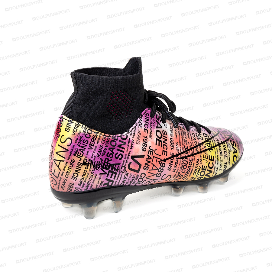 Бутсы футбольные KR-178/2 черный-белый