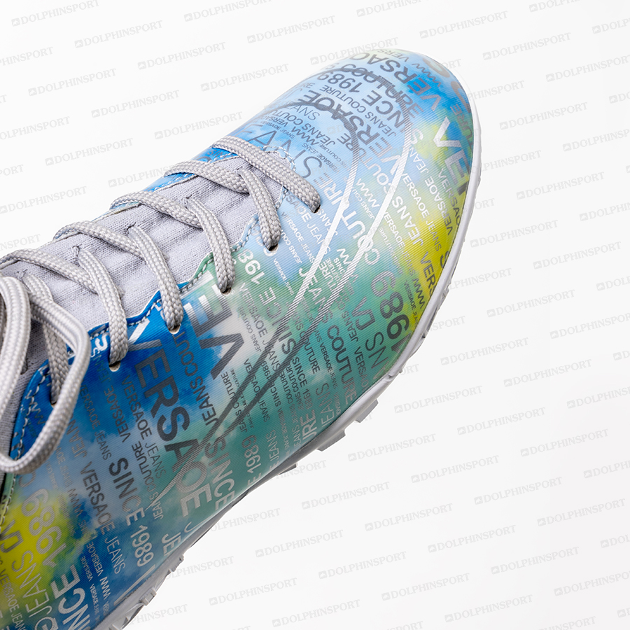 Бутсы футбольные KR-178 розовый-голубой