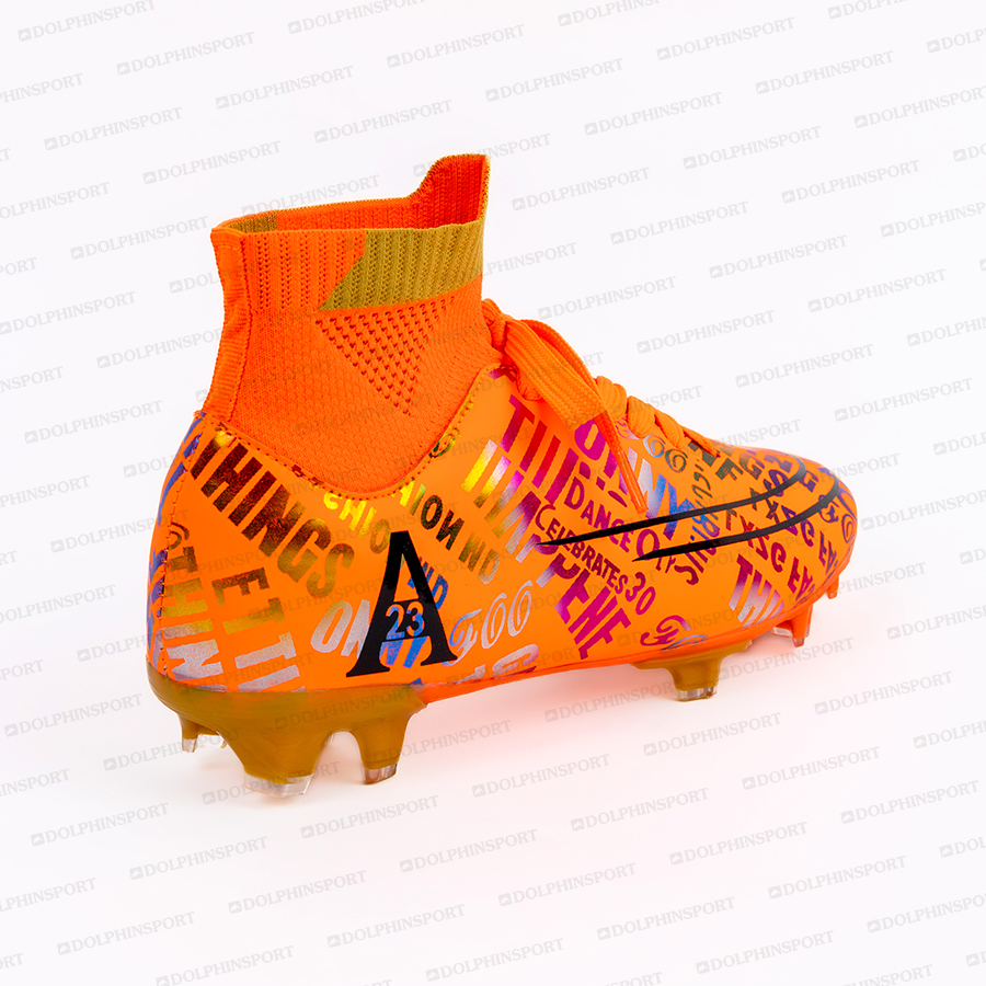 Бутсы футбольные KR-179/2 оранжевый
