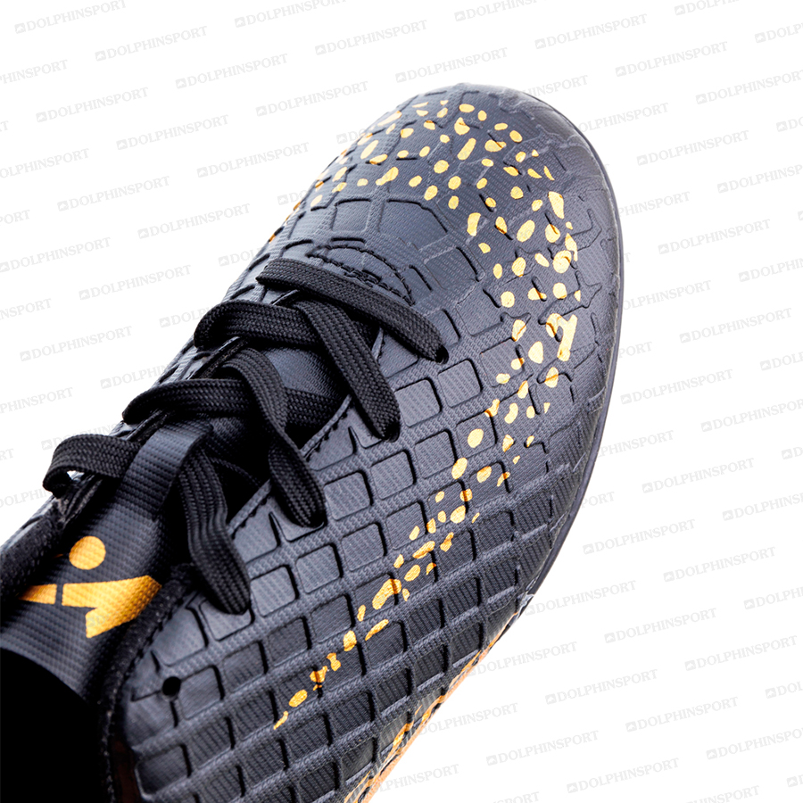 Бутсы футбольные KR-072 черно-золотые