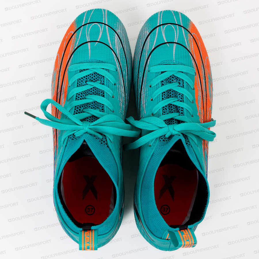 Бутсы футбольные KR-141/2 бирюзовый