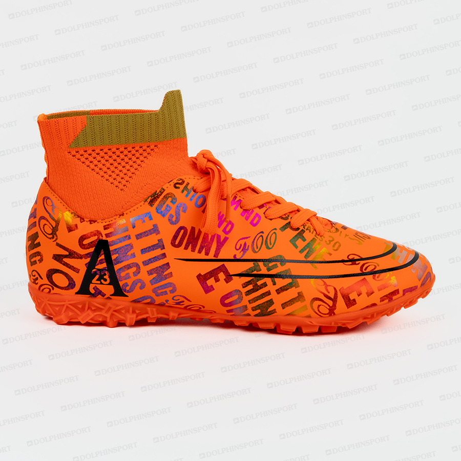 Бутсы футбольные KR-179 оранжевый