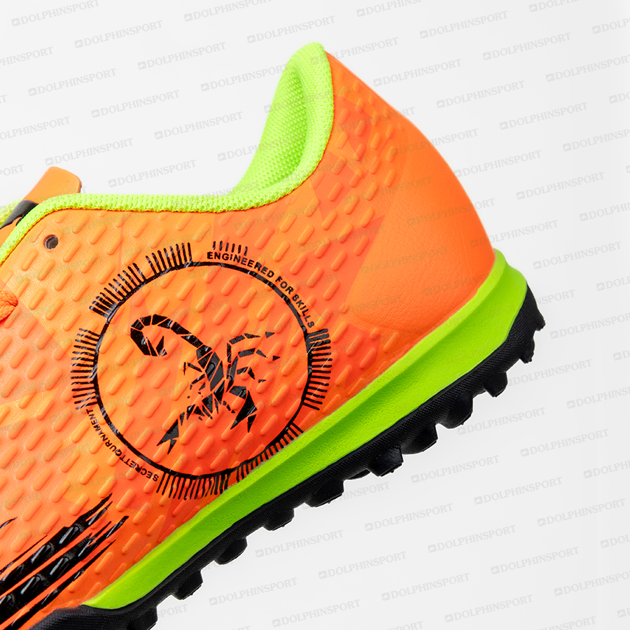 Бутсы футбольные KR-189 оранжевый