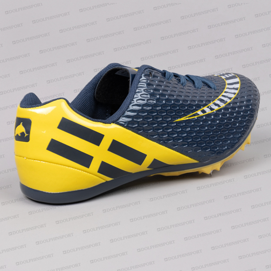 Шиповки KR-077 сине-желтые