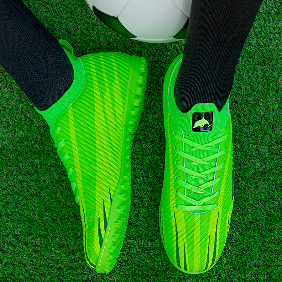 Бутсы футбольные KR-200 зеленые
