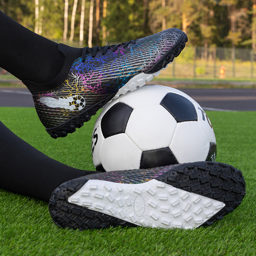 Бутсы футбольные KR-134 черные