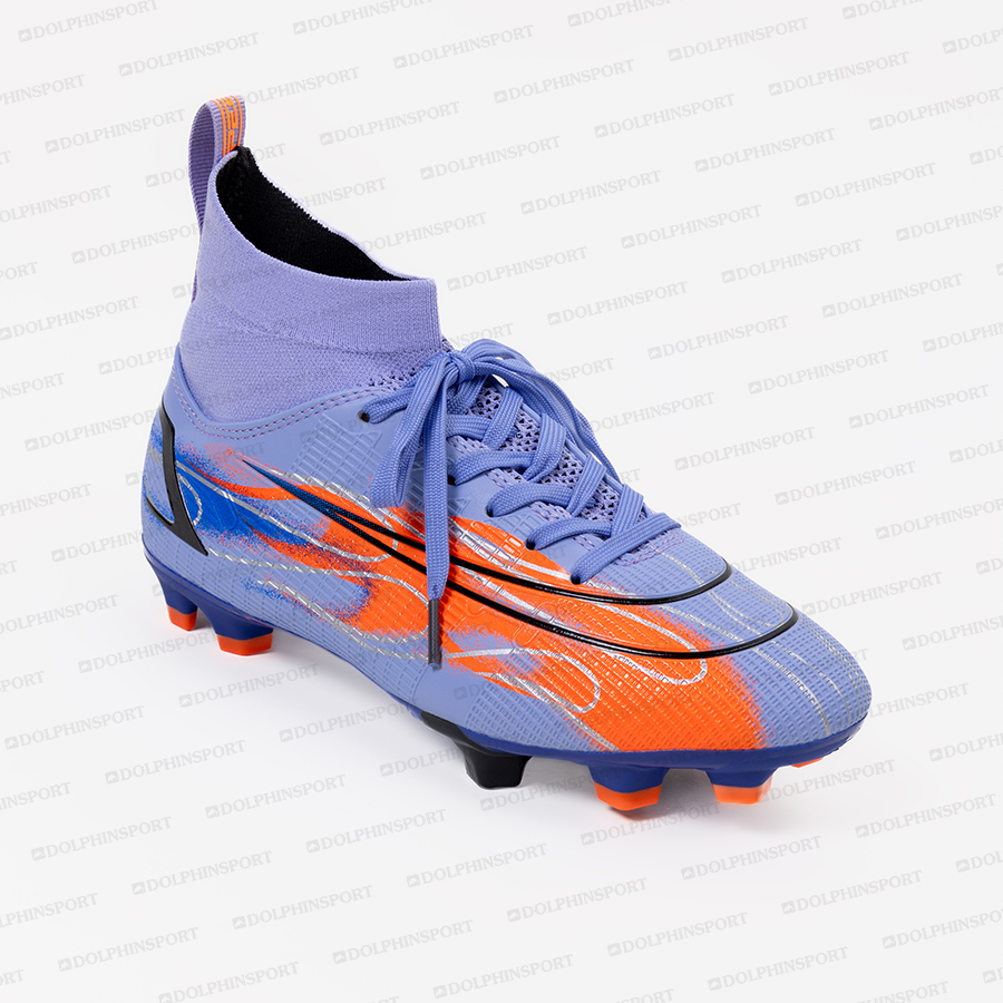 Бутсы футбольные KR-141/2 сиреневый