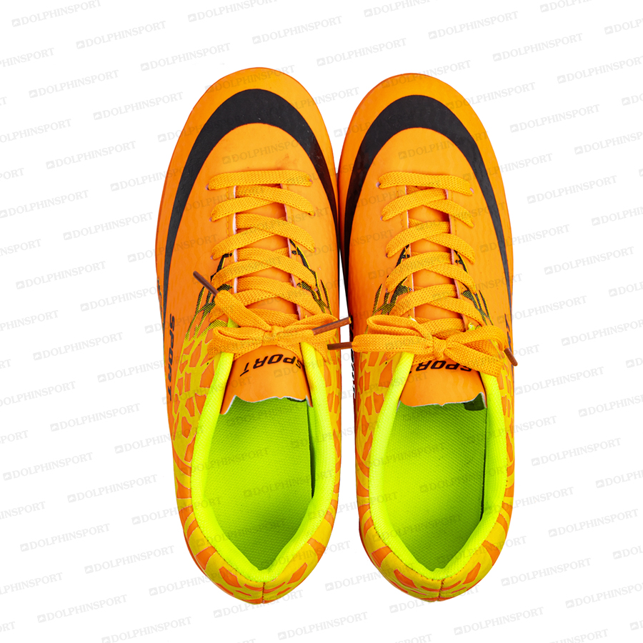 Бутсы футбольные KR-120 оранжевые