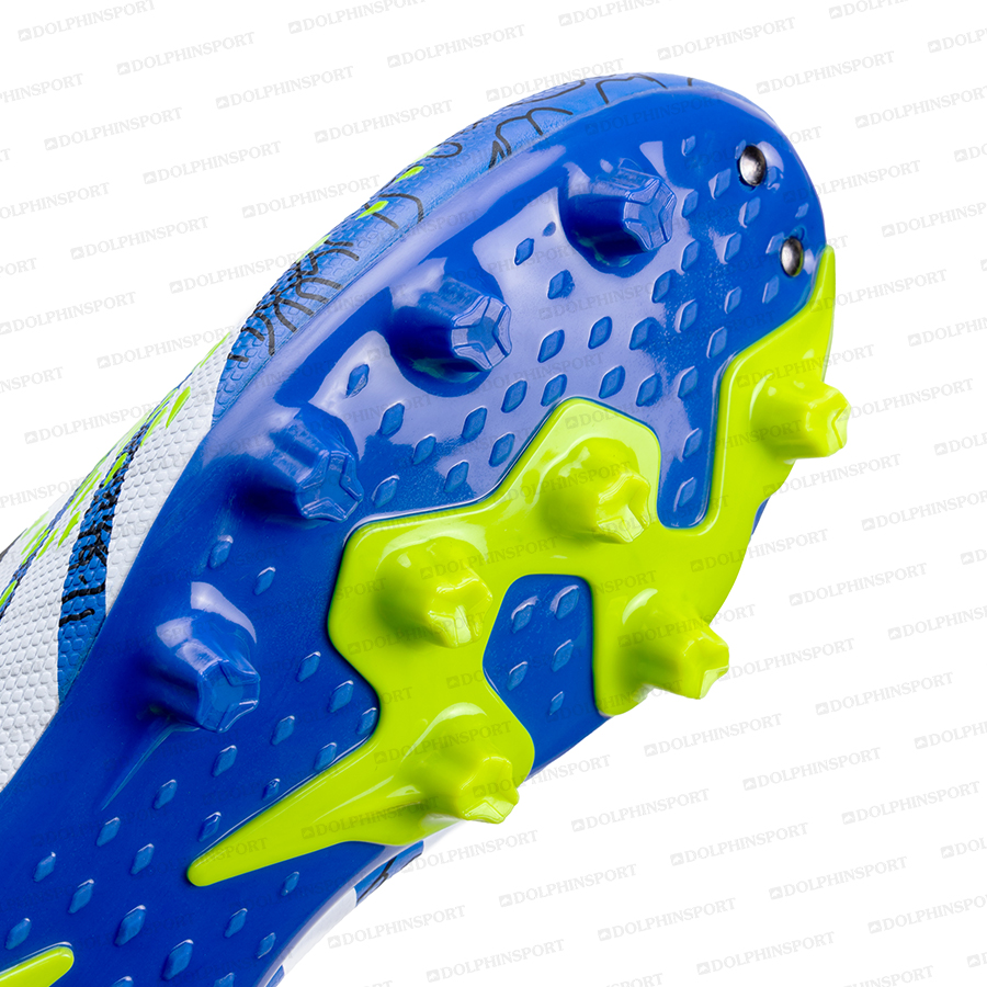 Бутсы футбольные KR-180/2 сине-зеленые