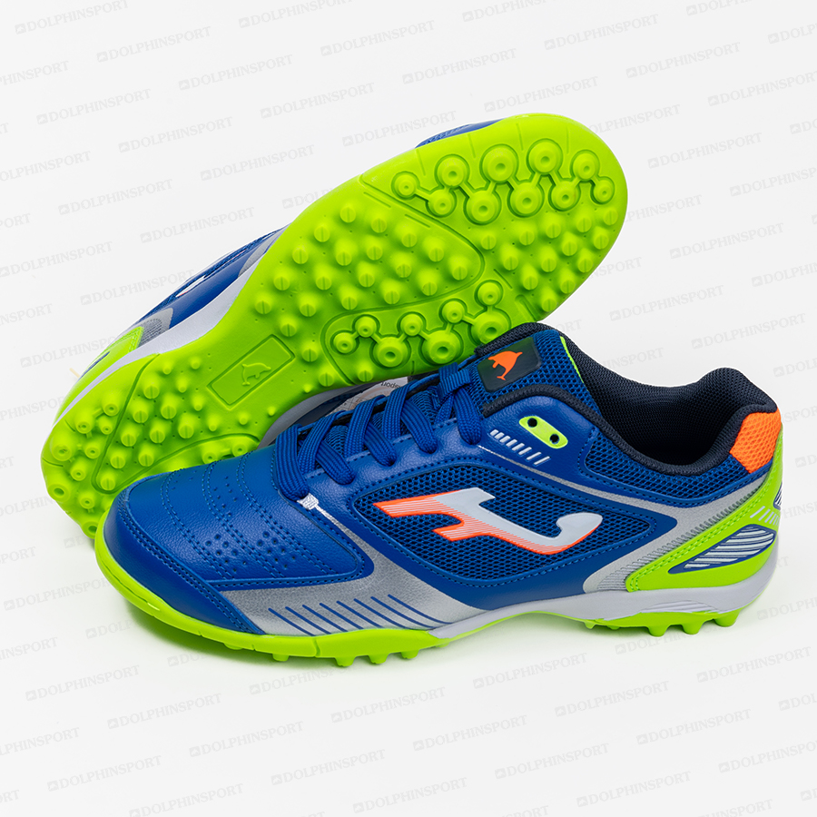 Бутсы футбольные KR-184 сине-зеленый
