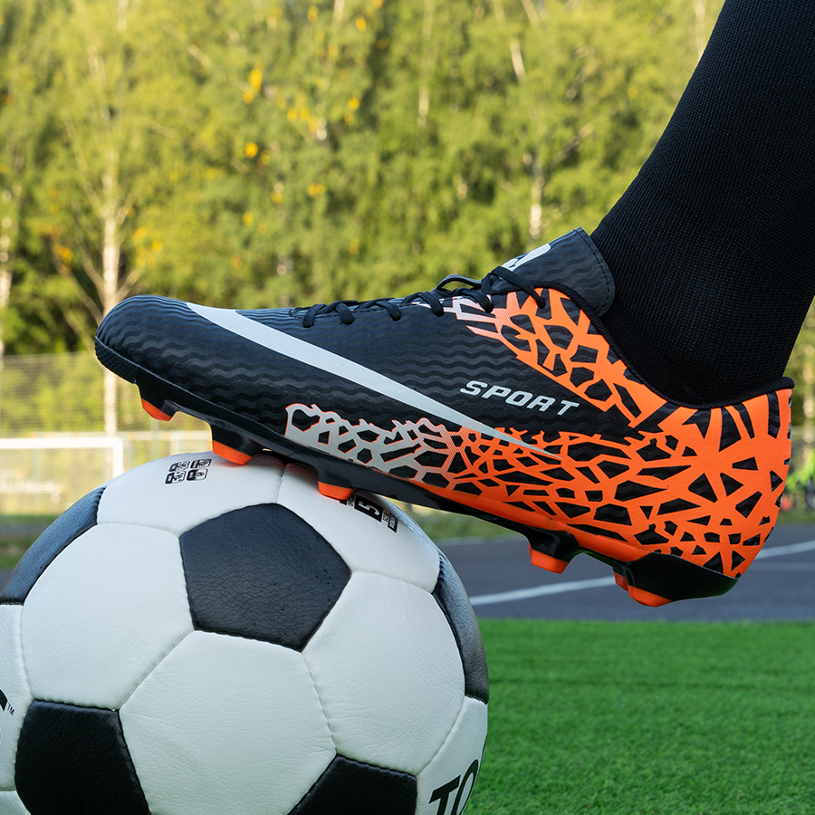 Бутсы футбольные KR-121 черные