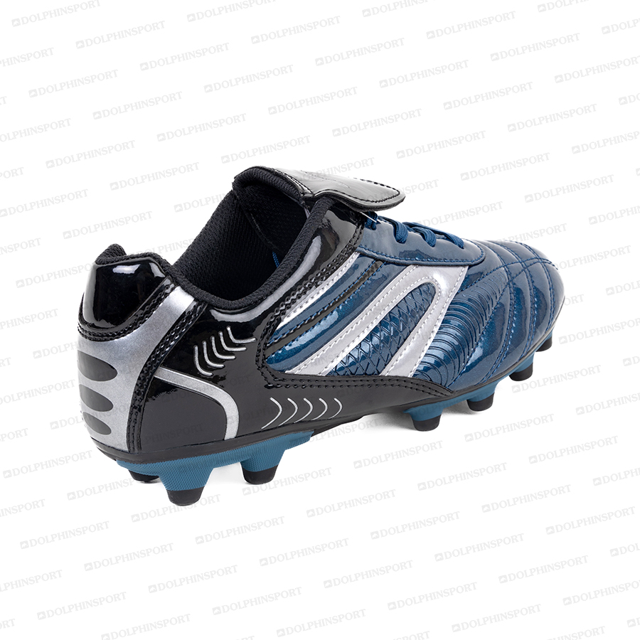 Бутсы футбольные KR-064 черно-синие