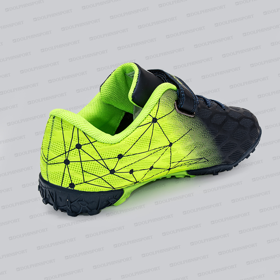 Бутсы футбольные KR-197 сине-зеленые