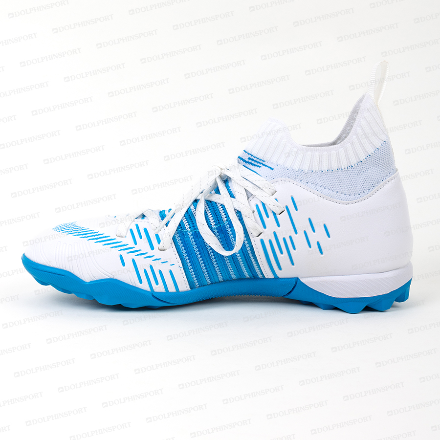 Бутсы футбольные KR-177 бело-голубой