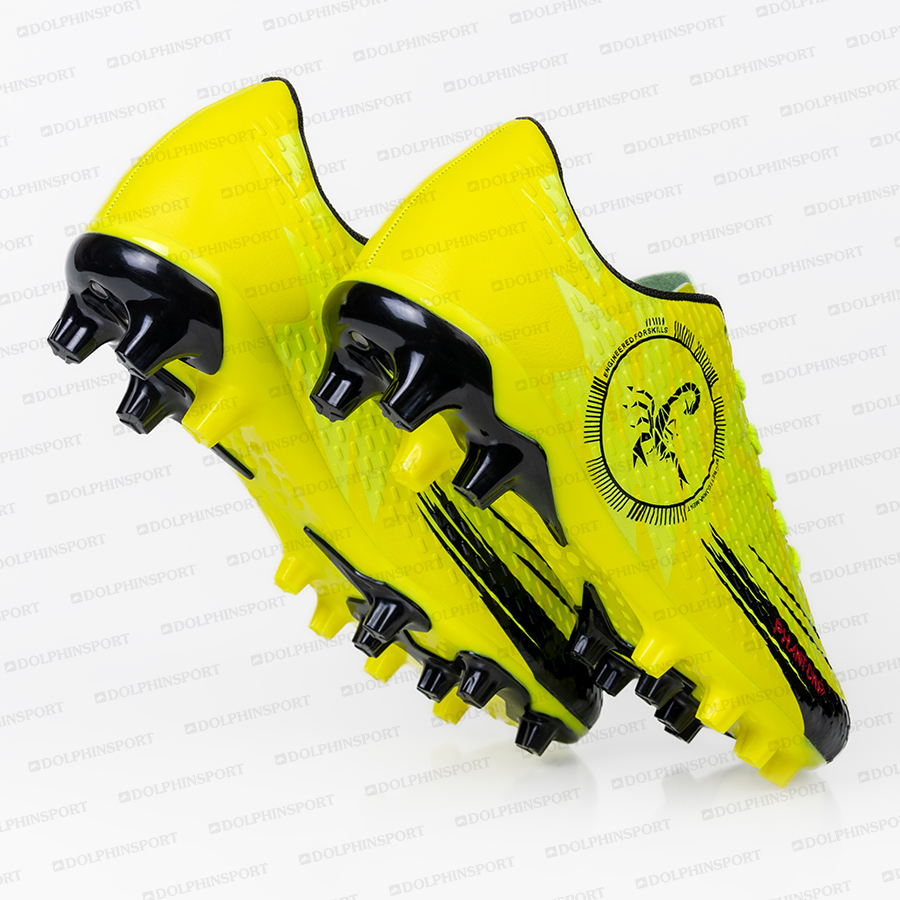 Бутсы футбольные KR-189/2 желто-зеленый