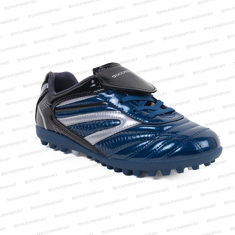 Бутсы футбольные KR-059 черно-синие