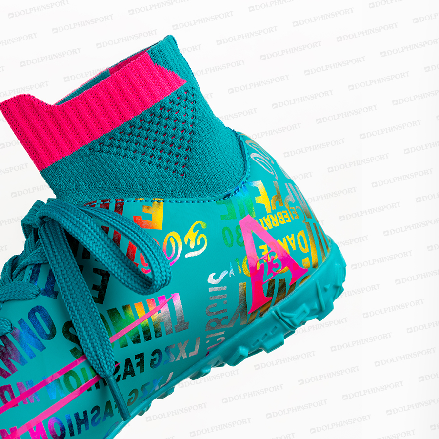 Бутсы футбольные KR-179 бирюзовый