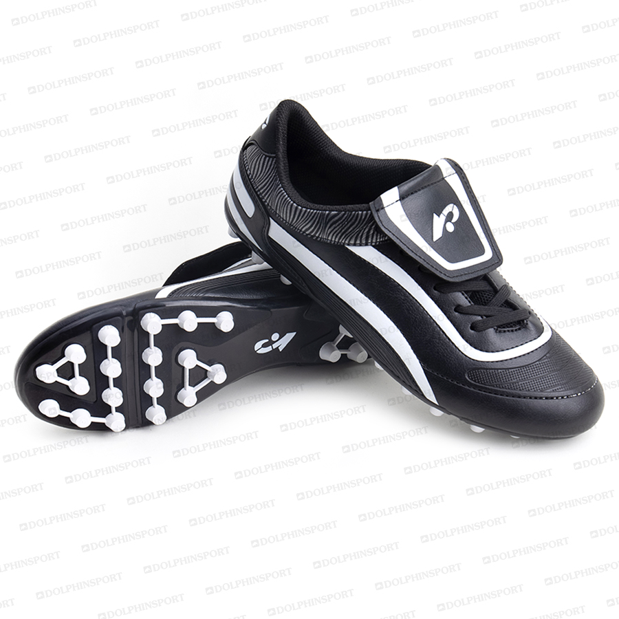 Бутсы футбольные KR-060 черно-белые