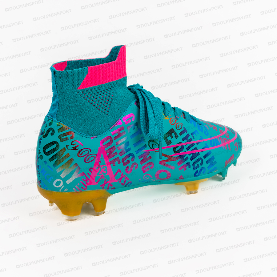 Бутсы футбольные KR-179/2 бирюзовый