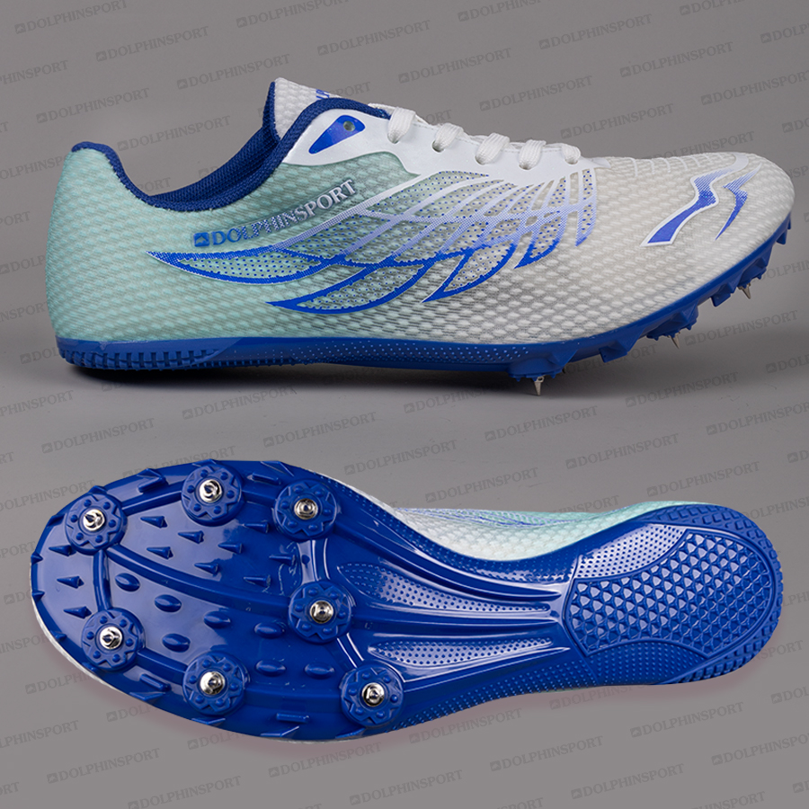 Шиповки KR-203 бело-синие