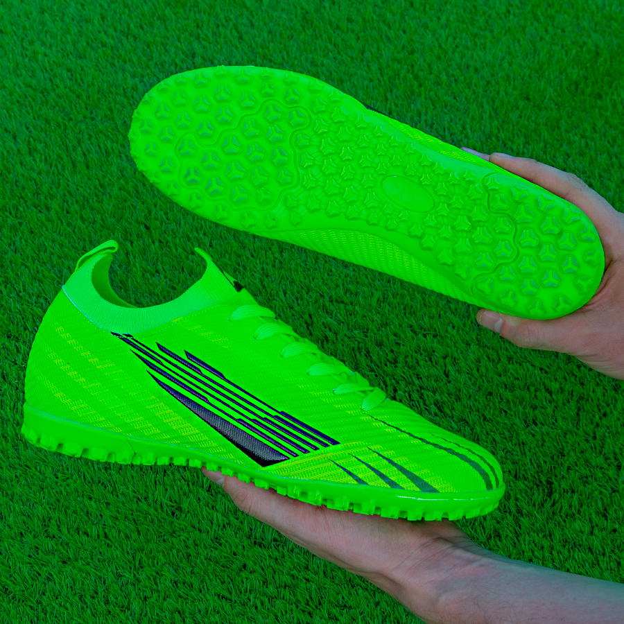 Бутсы футбольные KR-200 зеленые