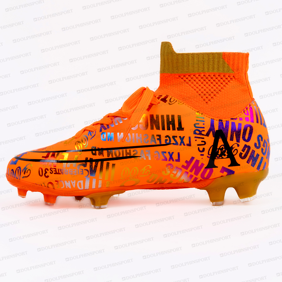 Бутсы футбольные KR-179/2 оранжевый