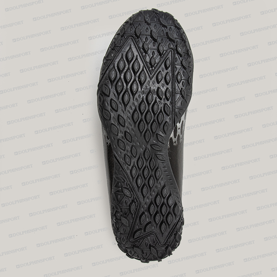 Бутсы футбольные KR-183 черно-серые