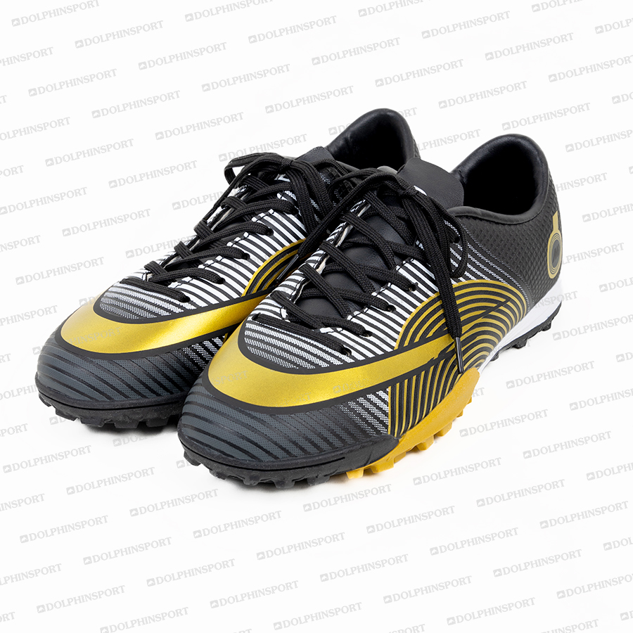 Бутсы футбольные KR-156 черно-золотой