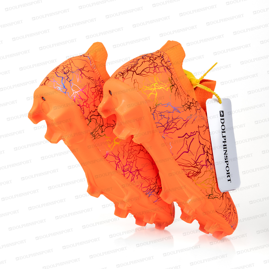 Бутсы футбольные KR-131 оранжевые