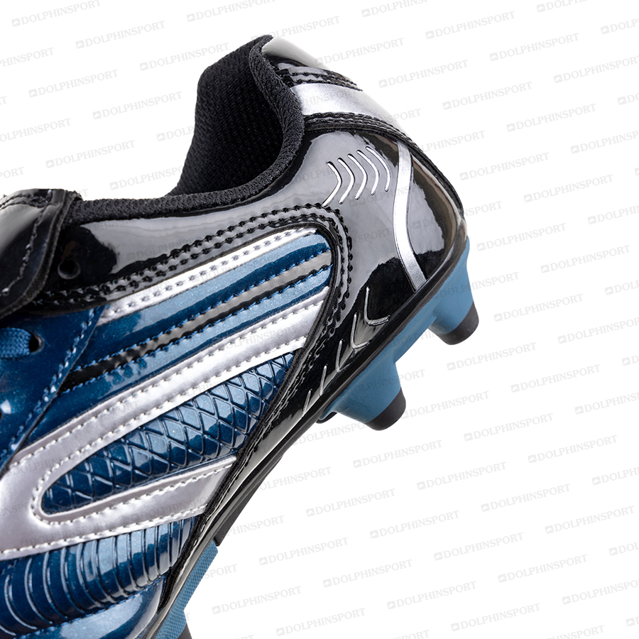 Бутсы футбольные KR-064 черно-синие