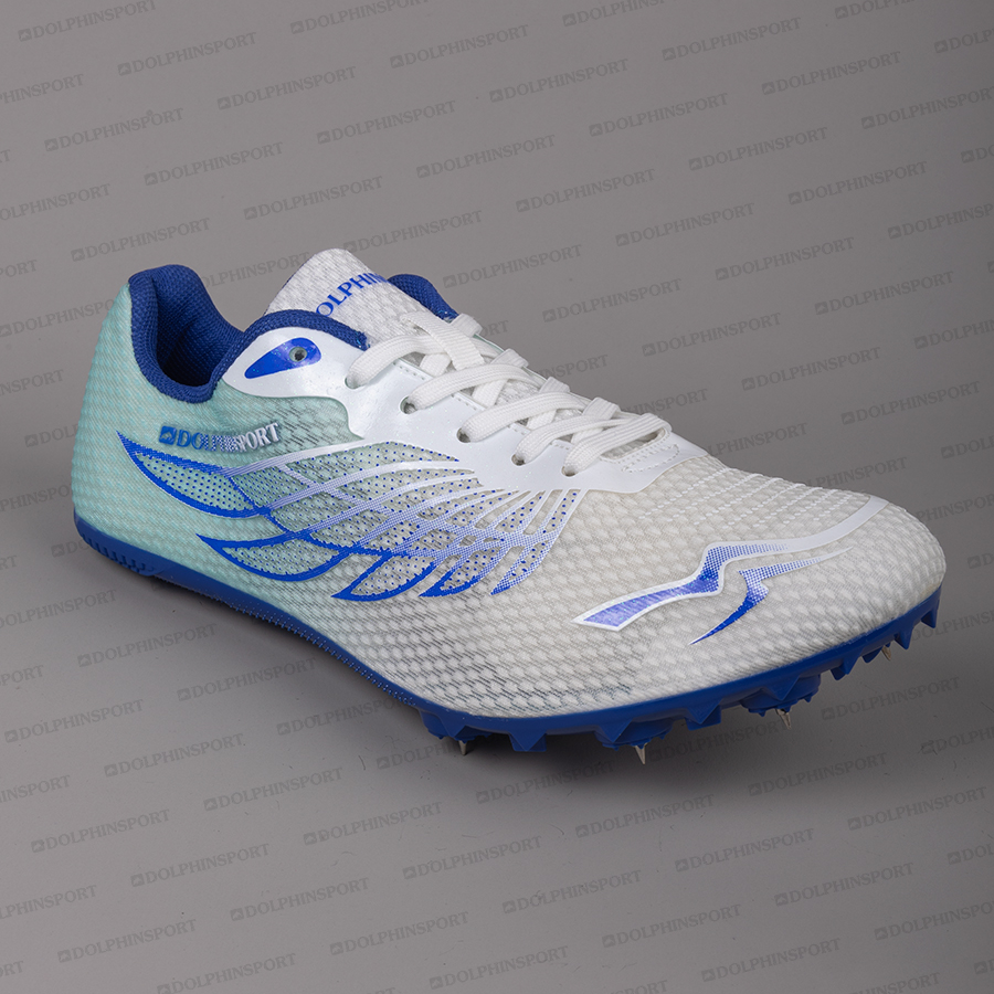 Шиповки KR-203 бело-синие