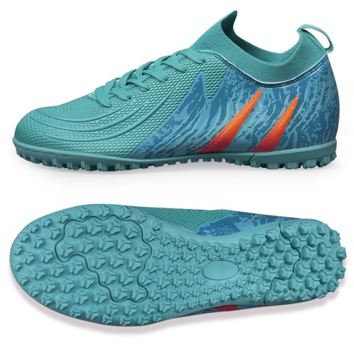 Бутсы футбольные KR-201 бирюзовые