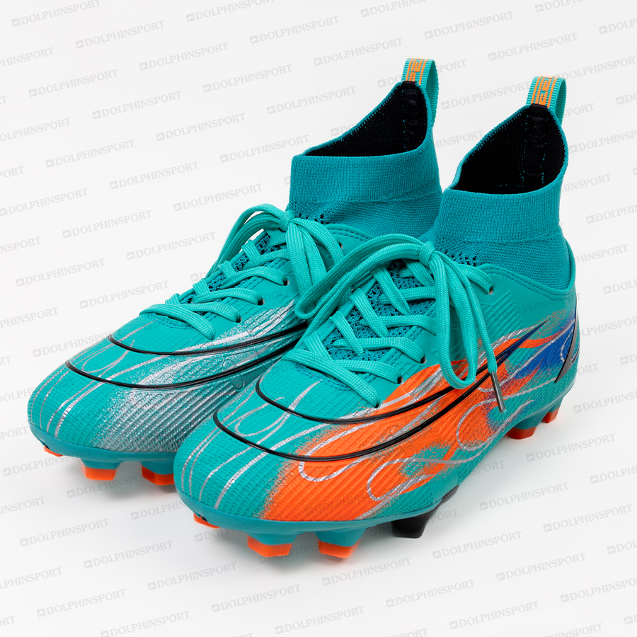 Бутсы футбольные KR-141/2 бирюзовый