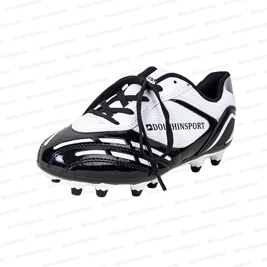 Бутсы футбольные KR-096 черно-белые