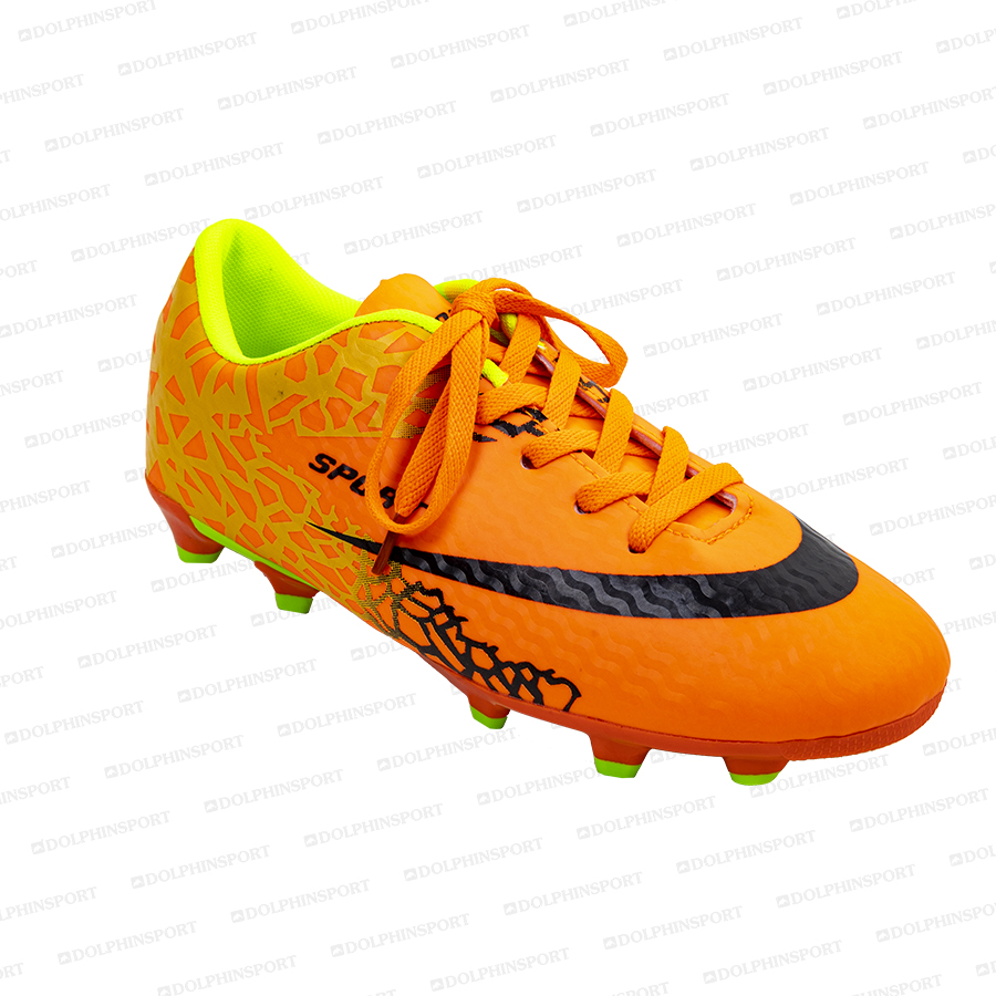 Бутсы футбольные KR-121 оранжевые