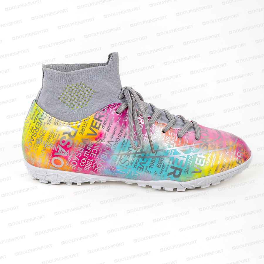 Бутсы футбольные KR-178 бело-розовый