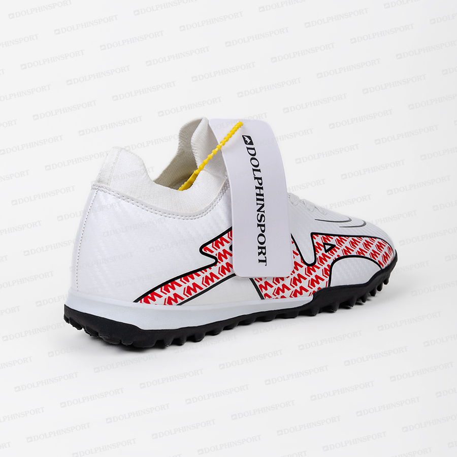 Бутсы футбольные KR-160 бело-красный