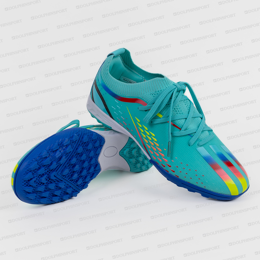 Бутсы футбольные KR-157 бирюзовый