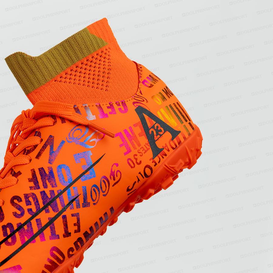 Бутсы футбольные KR-179 оранжевый