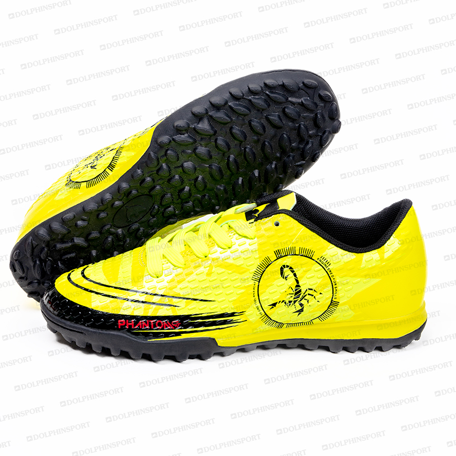 Бутсы футбольные KR-189 желто-зеленый