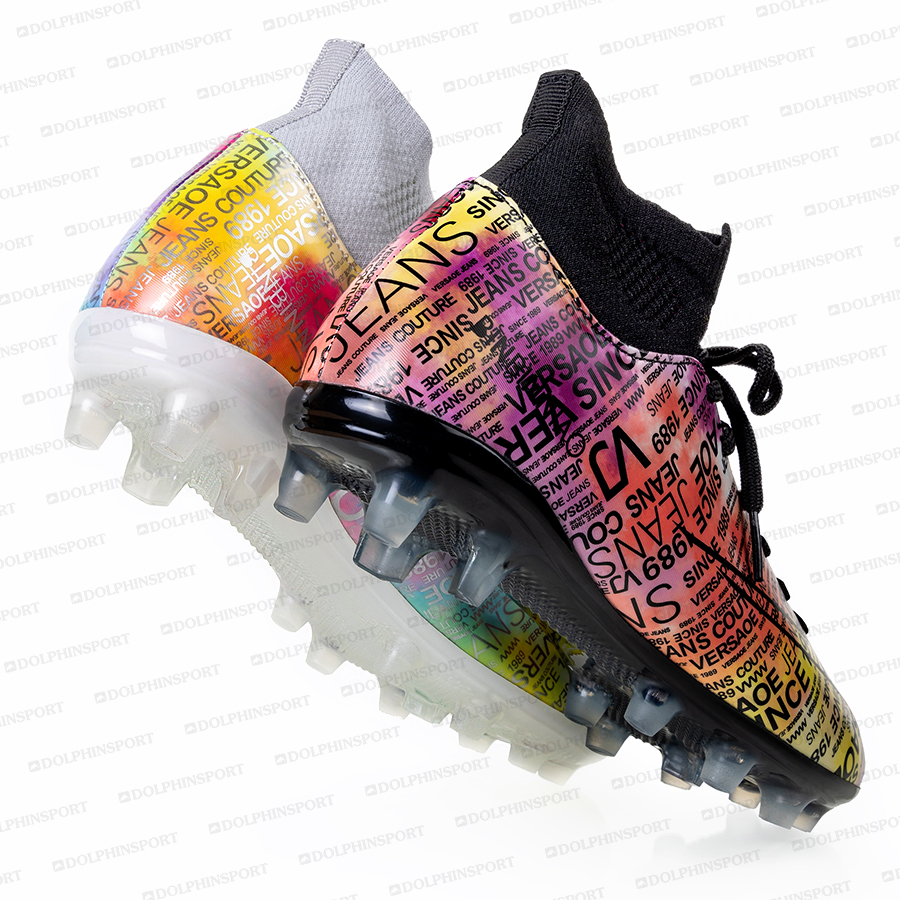 Бутсы футбольные KR-178/2 черный-белый