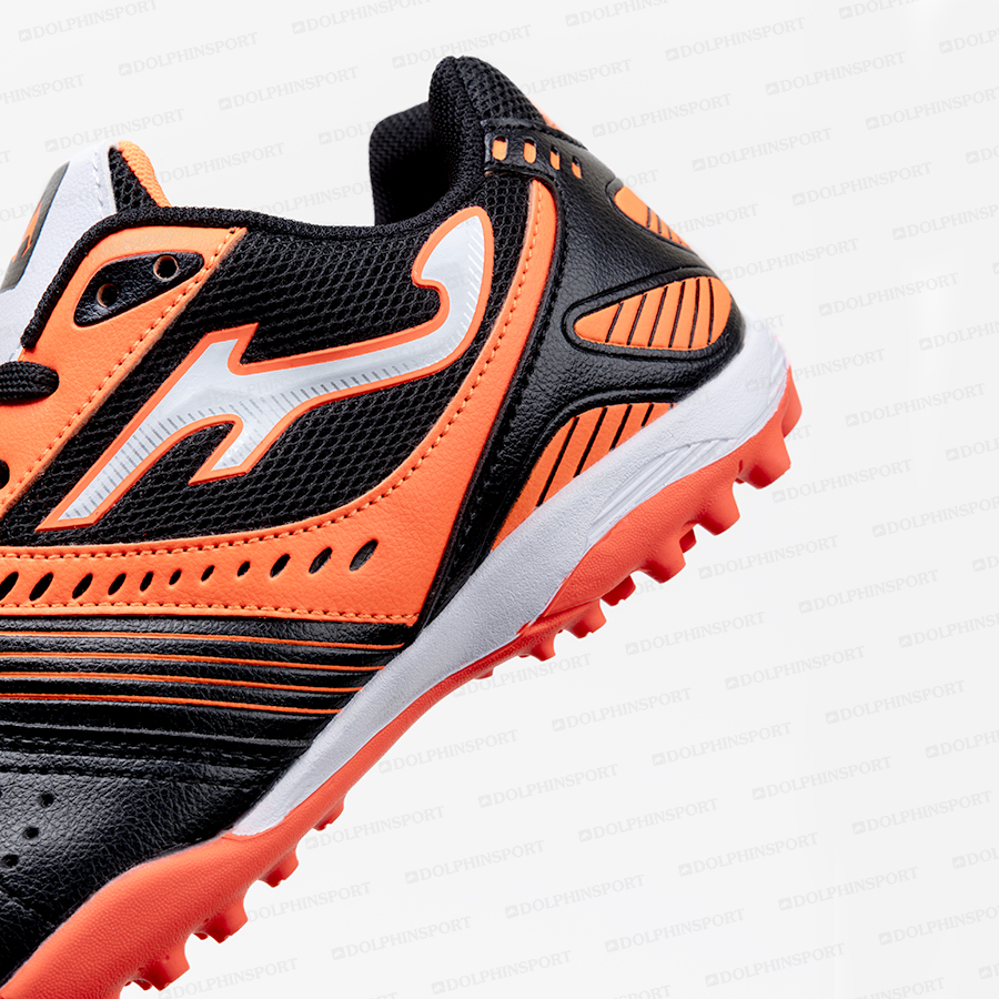 Бутсы футбольные KR-184 черно-красный