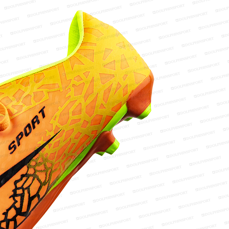 Бутсы футбольные KR-121 оранжевые