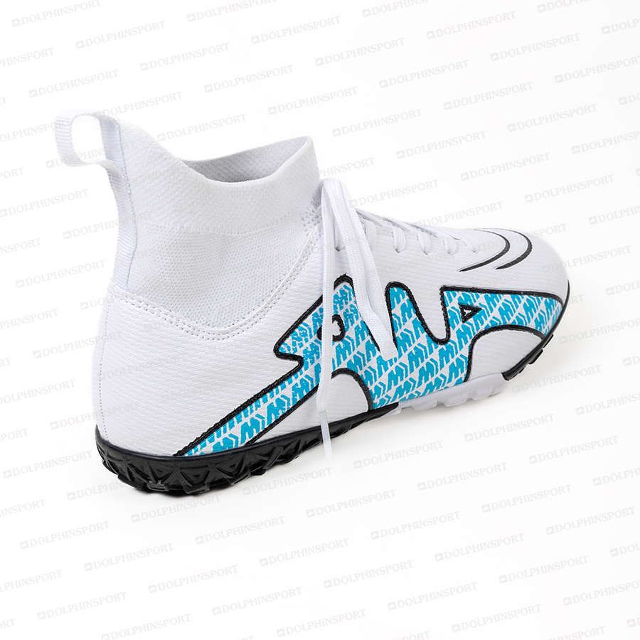 Бутсы футбольные KR-160 бело-синий