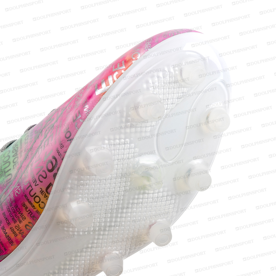 Бутсы футбольные KR-178/2 бело-розовый