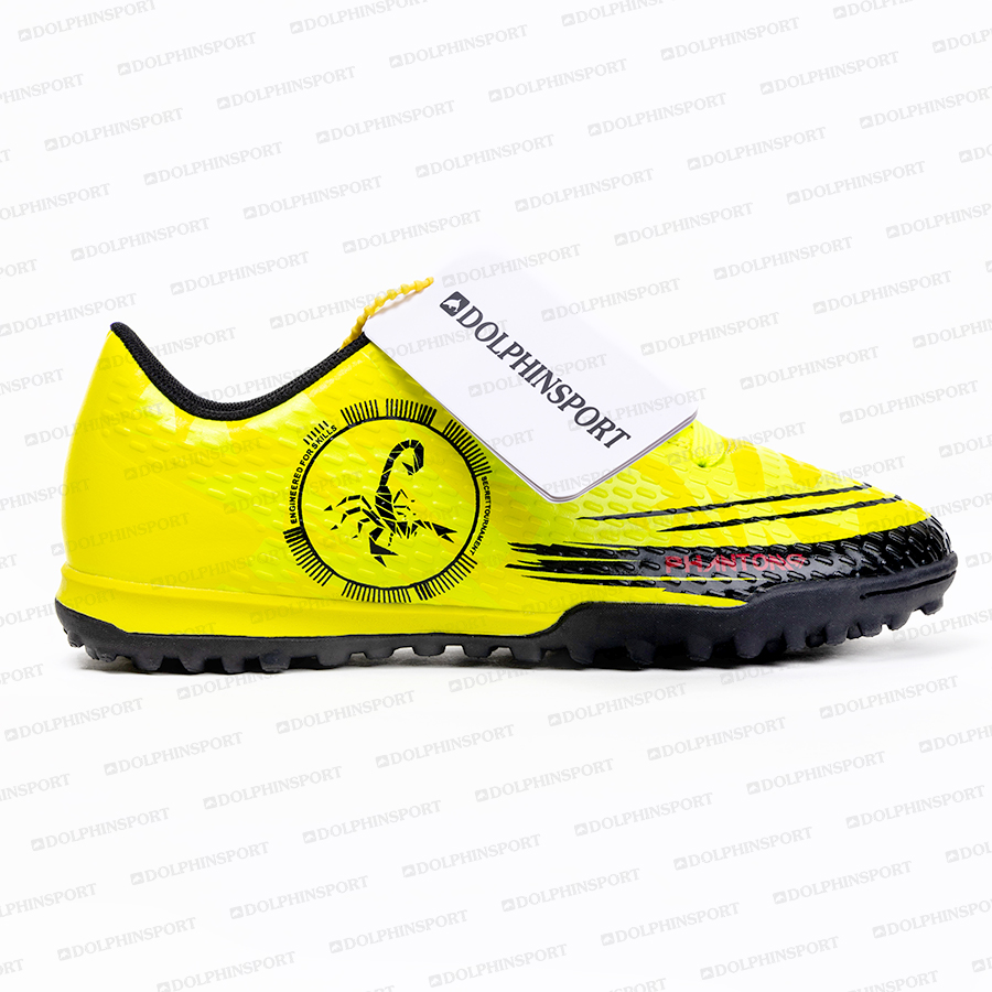 Бутсы футбольные KR-189 желто-зеленый